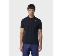 Polo K-WAY Vincent Pique manches courtes noir - S