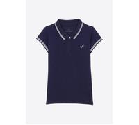 Polo - KAPORAL - Fany - Bleu - Manches courtes - Col boutonné - Regular 14 ans
