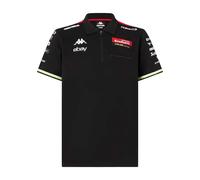 Kappa Acriz Vr45 Short Sleeve Polo Noir 4XL Homme