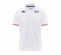 Kappa - Polo Andoi 24H Le Mans 2024 | Event pour Homme - Blanc - Taille L