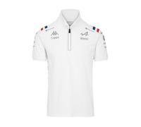 Polo - Kappa - Asham - BWT Alpine F1 Team - Officiel - Manches courtes - Blanc S