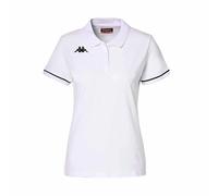 Kappa Barla Short Sleeve Polo Blanc M Homme