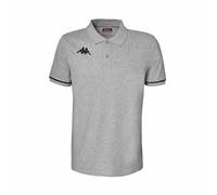 Kappa Polo Barli Homme manches courtes gris 2XL