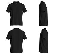 Polo Kappa Jimmo Noir 3XL