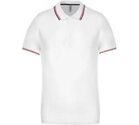 Polo Kariban maille piquée Blanc L