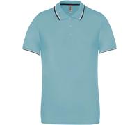 Polo Kariban maille piquée Bleu L