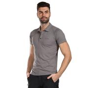 Kilpi Givry Short Sleeve Polo Gris S Homme