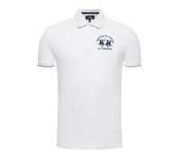 La Martina Polo Homme Blanc Manches courtes Col classique Regular XXL