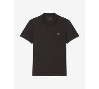Polo Lacoste Chemise Ottoman manches courtes marron - S