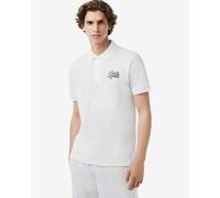 Polo Lacoste Col Bord 2052 manche courte blanc - S