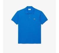 Polo Lacoste homme coupe classique L.12.12 original en denim bleu