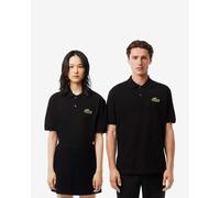 Polo Lacoste L.12.12 Logo à manches courtes noir pur - M