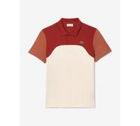 Polo Lacoste Regular Fit L.12.12 Colour-Block manches courtes rouge blanc - XL