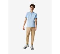 Polo Lacoste Slim Fit manche courte bleu ciel - M