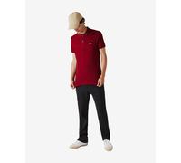 Polo Lacoste Slim Fit manche courte grenat - S