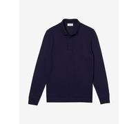 Polo Lacoste Sportswear Paris Regular Fit manche longue bleu foncé - M