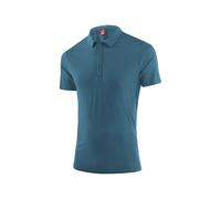 Loeffler Merino Tencel Short Sleeve Polo Bleu 54 Homme