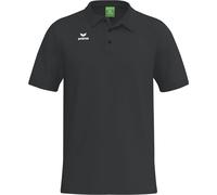 Erima TS Logo Poloshirt (2112615) Mixte, Noir, S