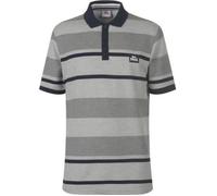 Polo - Lonsdale - Gris et Marine - Manches Courtes - Col Polo - Regular Fit S
