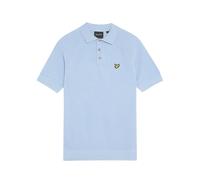 Polo Lyle & Scott Linen Blend Bleu XL
