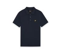 Polo Lyle & Scott Popcorn Jacquard Bleu M