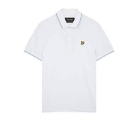 Polo Lyle & Scott - white/ light blue - 2XL XXL