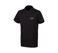 Macna Polo manches courtes noir-argent Homme Taille M
