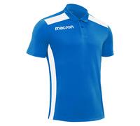 Polo Macron Folk Bleu M