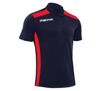 Polo Macron Folk Bleu XL