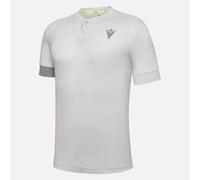 Polo Macron Prime Cc Emperor Korean Neck Blanc XL