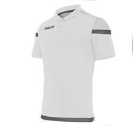 Polo Macron Shofar Blanc 3XL Male