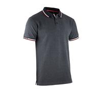Polo maille pique MC LORD GRIS FONCÉ - LMA LEBEURRE - 9285 S