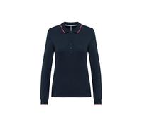 Polo maille piquée manches longues Femme Kariban Bleu 2XL