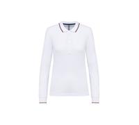 Polo maille piquée manches longues Femme Kariban M