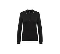 Polo maille piquée manches longues Femme Kariban S