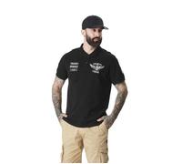 Von Dutch Polo Homme 100% Coton, Vêtement Homme Club, Maches Courtes & Regular Fit, Noir S