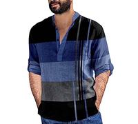 Polo Manche Longue pour Homme Slim Fit Polo de Travail Golf Rugby Tee Shirt décontracté Polo Coupe Ajustée Chemisier Grande Taille Vêtements Sportswear Top Blouse Outdoor Homme