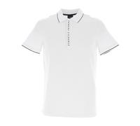Polo Manches Courtes Armani Exchange Polo Shirt Blanc L
