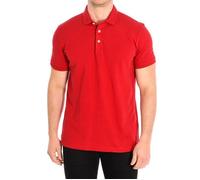 Polo manches courtes col revers ROUGE homme-rouge L