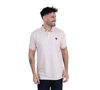 Polo manches courtes en maille fantaisie Camberabero Beige M