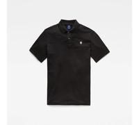 G-star Dunda Slim Short Sleeve Polo Noir XL Homme
