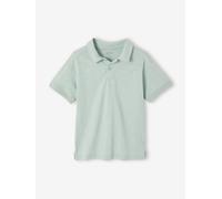 Polo manches courtes garçon menthe 10A
