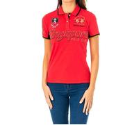 Polo manches courtes La Martina-rouge 2