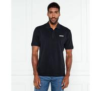 Napapijri Small Box Short Sleeve Polo Noir M Homme