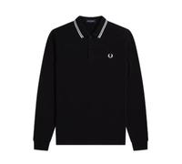 Polo manches longues à double boutonnage Fred Perry Vert 2XL