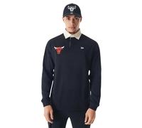 Polo manches longues Chicago Bulls NBA Noir XS