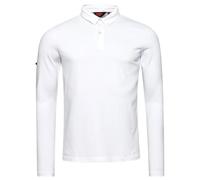 Superdry Studios Jersey Long Sleeve Polo Blanc XL Homme