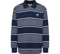 Polo manches longues enfant Hummel Loose Bleu 9/10 ans
