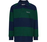 Polo manches longues enfant Hummel Striped Loose Bleu 4 ans