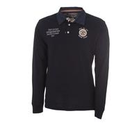Polo manches longues enfant Vent du Cap Ecenice Bleu 8 ans